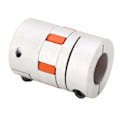 Miniatyrbillede 6 af 8: Blomme Shaft Kobling Servo Motor Kugleskrue Aluminiumlegering Fleksibel Kobling 24mm Indre Diameter D45L65
