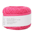 Pikkukuva 1 / 7: Lace Line Puuvilla Käsinvirkattu Summer Silk Light Thin Line (6615 Rose Red)