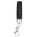 Miniatyrbillede 3 af 8: Trådløs fjernbetjening nøgle fob 4 knapper 433MHz kopi fjernbetjening til elektrisk port garageport sort