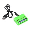 Miniatyrbillede 2 af 8: 6 i 1 multifunktionsoplader til Syma X5C Quadrotor Drone 3,7V Li po batteri