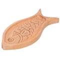 Miniatyrbillede 2 af 8: Fiskformet træplade, multikorn, kreativ frugt- og dessertbakke, bordæske, slikfad