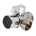 Miniatyrbillede 6 af 8: Badeværelse Køkken Vask Vask Vandhane Splitter Omskifter Ventil Til Slange Adapter M24