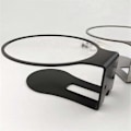 Miniatyrbillede 3 af 5: Bluetooth Højttalerbeslag Smart Højttalerophæng Hyldeholder Sort