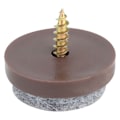 Miniatyrbilde 7 av 8: 50 stk møbelføtter filt spiker skap bord sofa stol ben sklisikker pute gulvbeskytter (22 mm)