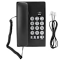 Miniatyrbillede 1 af 8: KXT504 Bærbar familievirksomhed Kontor Fast fastnet blitzfunktion Telefon ABS Sort