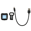 Miniatyrbilde 1 av 8: Mini kameraopptaker HD støyreduksjon Smart Loop-opptak Bærbar Mini videoopptaker 4G