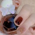 Miniatyrbild 3 av 5: Nagellack Gel Vattenbaserad Hög Glans Blank Hållbar Frostad Nagellack för Damer B11