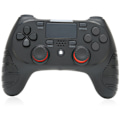 Miniatyrbild 8 av 8: Trådlös Bluetooth-spelkontroll ABS-handkontroll Joystick PC Uppladdningsbar för PS4-konsol Svart