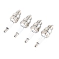 Miniatyrbillede 3 af 8: 4 stk. 2-takts tændrør passer til PW50 PW80 PW60 LT50 LT80 Scooter Motorcykel E6TC