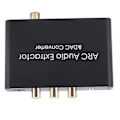 Miniatyrbild 7 av 8: Audio Return Channel DAC Audiokonverter ARC Audio Extraktor DAC Konverter mit Lautstärkeregelung