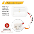 Miniatyrbilde 4 av 5: 2 stk. W10695459 W10843353 for kjøleskap LED-lysmodulkomponent