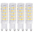 Miniatyrbillede 2 af 8: 10 stk. G9 220V LED-pære, dæmpbar keramisk LED-pære, erstatter halogenpære til lysekrone G9 7W 64LED