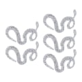 Miniatyrbild 7 av 8: SnakE Formade Strass Trim Band Mesh Wrap Roll DIY Klädtillbehör Applikation (silver)