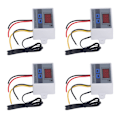 Miniatyrbillede 3 af 8: 4 stk temperaturregulator digital display temperaturregulator ‑50℃ til 110℃ 110‑220V 1500W