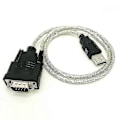 Pikkukuva 2 / 5: RJ45-verkkokaapeli, sarjakaapeli RJ45 - DB9 ja RS232 - USB (2 in 1) CAT5 Ethernet -sovitin LAN-liitin