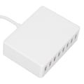 Miniatyrbilde 8 av 8: 2.4A 40W 8 porter USB-lader bærbar USB-skrivebords smart ladestasjon for telefoner nettbrett AU-plugg 100‑240V
