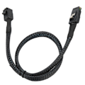 Miniatyrbillede 1 af 8: Mini SAS SFF 8643 til 8087 HD 12Gbps transmissionshastighed Lavt tab Fleksibelt internt Mini SAS-kabel til computerserver 1m/39.4in