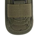 Miniatyrbild 7 av 8: Ficklampa Bältesväska 360 Grader Vridbar Nylon Anti Rivtålig Repfri Bärbar Ficklampa Bälteshållare för Utomhus Grön