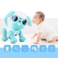 Miniatyrbillede 5 af 8: Robot Hunde Kæledyr Legetøj Smart Kids Interactive Walking Sound Pædagogisk gave hvalp LED (grøn)