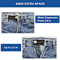 Miniatyrbild 5 av 5: 5 Stycken Byxstretchare, Byxknappförlängare, Justerbar Elastisk Gummiknappstretchare, Byxknapp för Graviditetsbyxor Förlängare, För Jeans, Byx