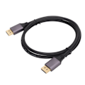 Miniatyrbillede 7 af 8: DisplayPort-kabel 8K 60HZ 4K 144HZ DP1.4 30AWG OD6.0mm Tovejs transmissionskabel1m