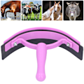 Miniatyrbild 6 av 6: Ergonomisk Soft Grip Horse Sweat Scraper - Premium Ridning Grooming Tool