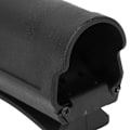 Miniatyrbillede 7 af 8: Holdbar ABS Quick Draw Lommelygte Holster til MOLLE Talje Læsning Taktik Ben Holster (Sort)