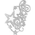 Miniatyrbild 1 av 5: Stansformar, Rektangulära Metallstansar, DIY Hantverk Schabloner för Korttillverkning (Stjärnor),