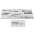 Pikkukuva 1 / 8: 12 kpl PVC-laattatarra Vedenpitävä itseliimautuva kylpyhuoneen keittiön olohuoneen sisustuksen lattiatarra (KIT042)