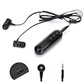Pikkukuva 5 / 8: Kannettava Lavalier-klipsi Bluetooth 4.1 -kuulokkeet, musta