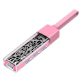 Pikkukuva 1 / 4: 4-in-1 Hub -telakointiasema, läpinäkyvä kuorirakenne, 4 porttia, kompakti koko, kaksois-USB-C-jatke, tietokonetarvikkeet, pinkki