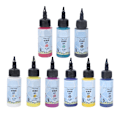 Miniatyrbillede 3 af 8: 9 farver maling maling akryl maling maling pigment DIY kunst tegnematerialer A7009 glasmaling