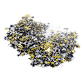 Miniatyrbilde 5 av 8: 200g Glitter Paljetter 5 Spissede Stjerneform PVC Paljetter for DIY Festlig Dekorasjon 18mm 10mm 6mm