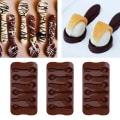 Miniatyrbillede 3 af 8: 3 stk DIY Non&#8209;Stick Silikoneske&#8209;formet kage Chokolade Bageform Køkkenredskaber