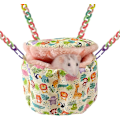 Miniatyrbillede 1 af 4: Rottehængekøje, tilbehør til sukkerflyverbur, marsvinehængekøje, varm rede seng, lille dyrebur hængekøje, sukkerflyvermaskine, egern, hamster, papegøje