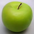 Miniatyrbillede 4 af 4: 4 Kunstige Grønne Æbler - Frugt
