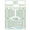 Miniatyrbild 3 av 5: Dnc2B04 1Nf till 9999Nf Steg-1Nf Programmerbar Kondensatorbräda, Inget Fodral