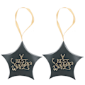 Miniatyrbilde 2 av 8: 30 stk stjerneformede godteribesker for bryllup, babyshower, fest, gaveesker, pakkeforsyninger, Forest BEST