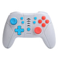 Miniatyrbillede 2 af 8: Bluetooth Gamepad Programmerbar Spilkontroller 3 Hastigheds Vibrationsjustering Passer til Switch ProGrå