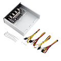 Miniatyrbillede 1 af 8: HDD Power Control Switch Hard Drive Selector SATA Drive Switcher til stationær pc-computer