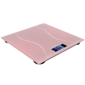 Miniatyrbillede 4 af 8: 180 kg 400 lb digital badevægt elektronisk LCD baggrundsbelyst display ultratynd automatisk tænding (pink)