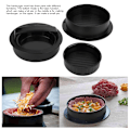 Pikkukuva 7 / 8: 3 in 1 Function Burger Meat Press Mold valmistustyökalu Kotitalouksien keittiötarvikkeet