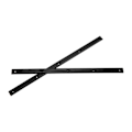 Pikkukuva 4 / 8: Rib Bones Rails - Kulutusta kestävät, kestävät, vakaat, joustavat, kiiltävät pitkälaudan Rails Ribs BonesBlack