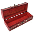 Miniatyrbillede 4 af 8: Træsmykker Opbevaringsboks Hjem Retro Udsøgt Hårnål Dokument Halskæde Armbånd Organizer Case