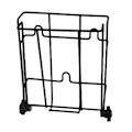 Miniatyrbillede 6 af 8: Rustfrit Foldbar Isskovlholder i Metal - Heavy Duty Isskovlholder til Isspand, Køkkenfryser, Bar, Fest, Bryllup
