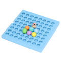 Pikkukuva 5 / 8: Puinen Matching Puzzle -lautapeli Rullaavat pallot Logiikka Ajattelu Lasten opettavaiset lelut