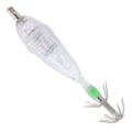 Miniatyrbillede 7 af 8: Fiskeri LED Lokke Lys Blæksprutte Form Hvidt Lys Farve Agnsfisk Under Vand Lokke Lampe med Krog