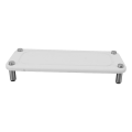 Miniatyrbilde 2 av 8: Vask Caddy Instant Dry Sink Organizer Tørker umiddelbart Vaskholder Diatoméjord Pedestal Stativ Riser med Rustfritt Stål Føtter Hvit