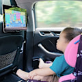 Pikkukuva 2 / 4: Auton tablettiteline, niskatuki tablettiteline - Universaali teline 4,7\" - 13\" tableteille, iPad Pro 9.7/10.5/11/12.9, Air Mini 2 3 4, iPhone, Galaxy Tab - Re