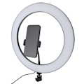 Pikkukuva 5 / 8: 100-240V EU-pistoke 36 cm UN-360 3-värinen LED-rengasvalo säädettävä täyttölamppu kauneuslive-lähetykseen